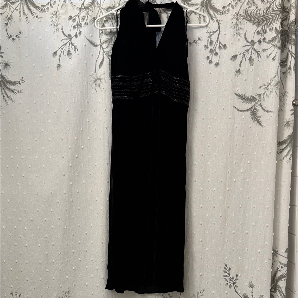 Jones New York Elegant Black Maxi Dress